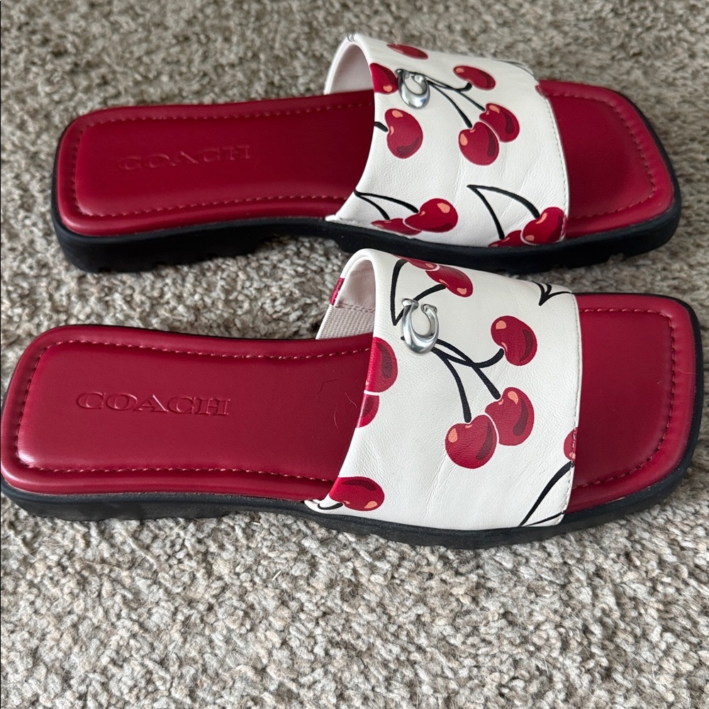 Coach Cherry Sandals - Picture 2 of 6